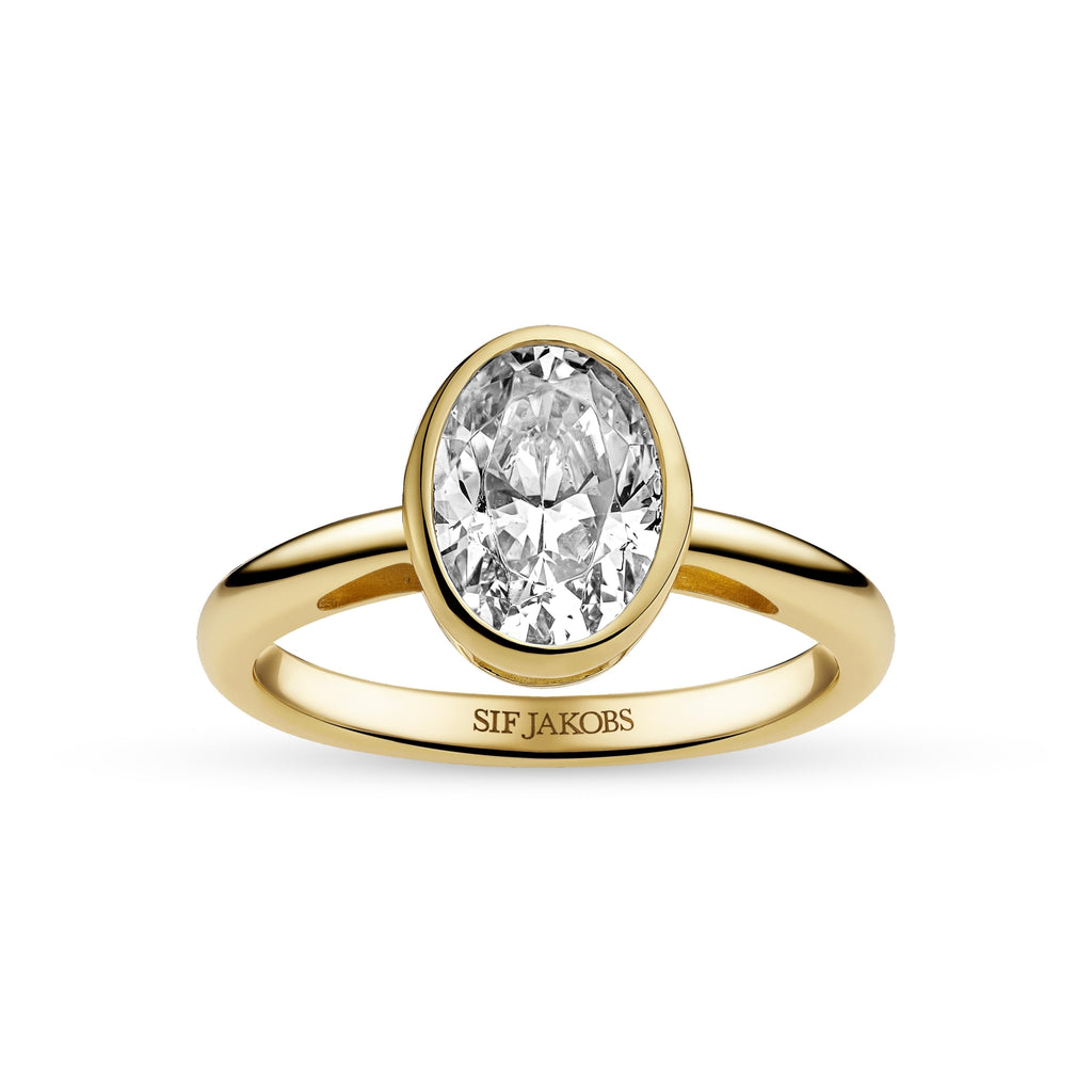 Sif Jakobs Bague Sardinien & Sasso SJ-R2796-CZ-YG