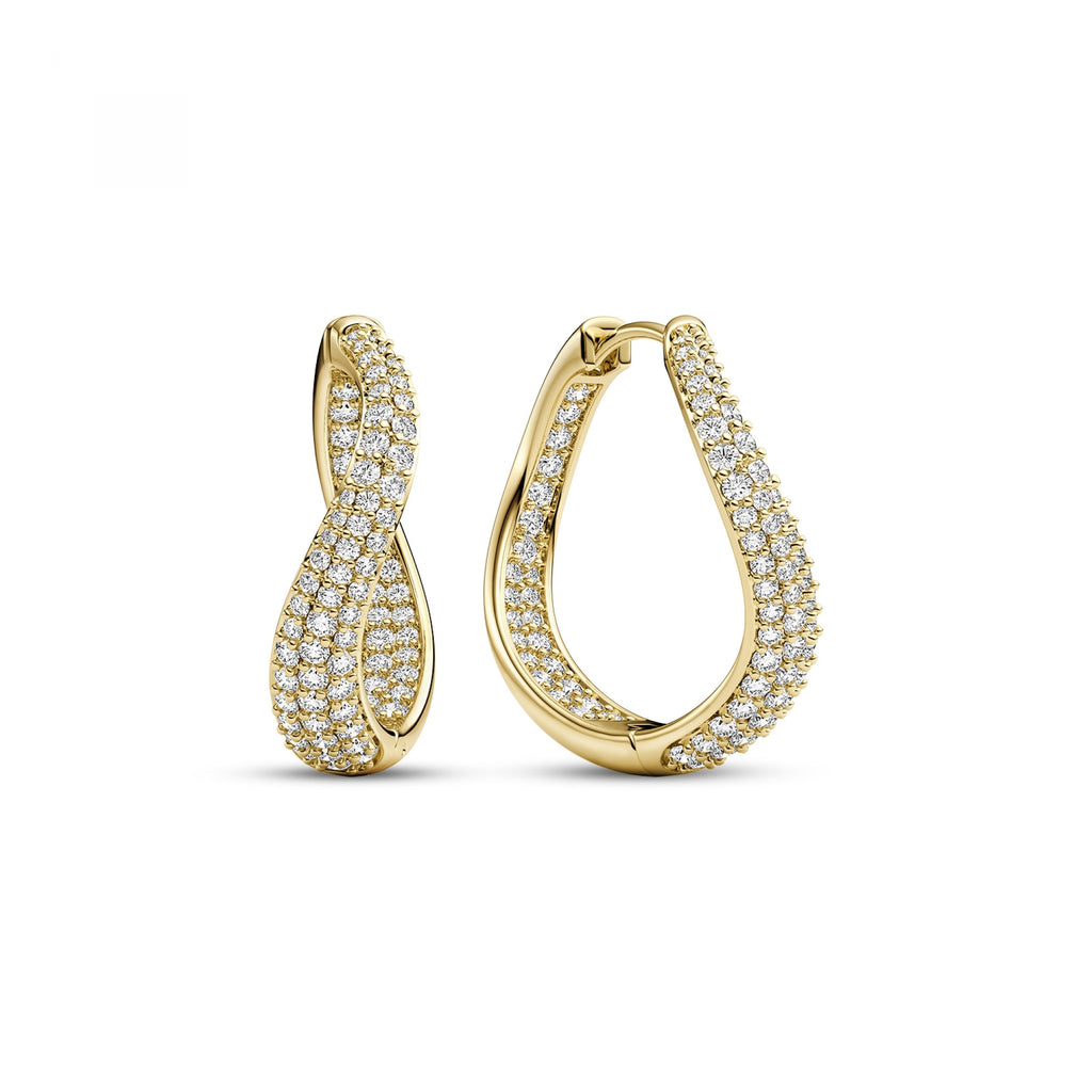 Sif Jakobs Boucles d'oreilles Infinito SJ-E2870-CZ-YG