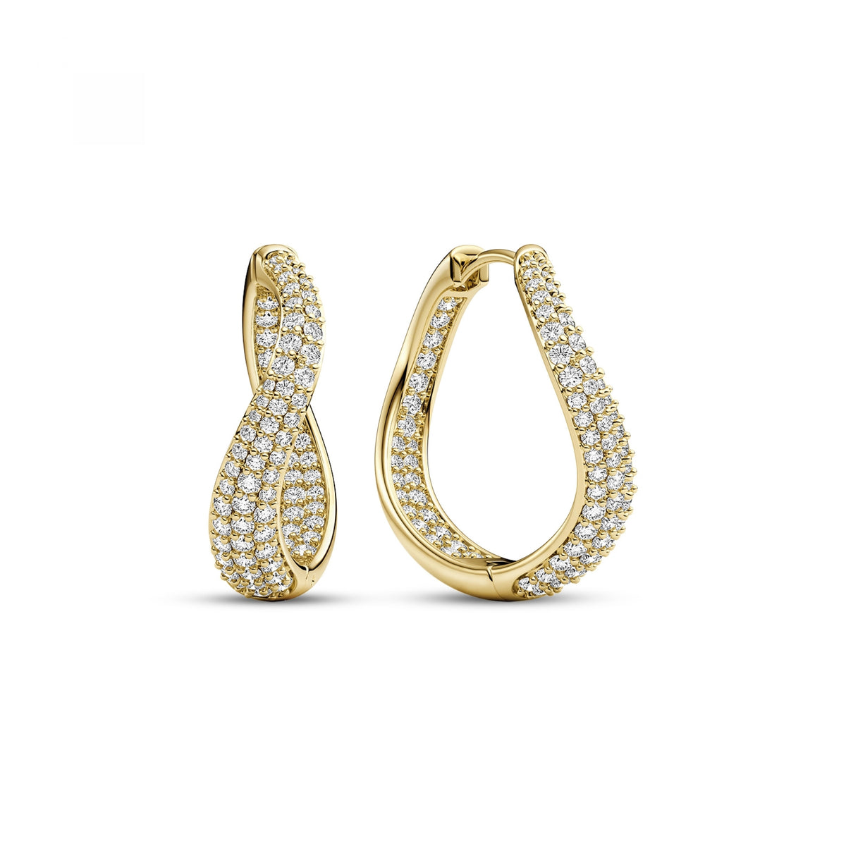 Sif Jakobs Boucles d'oreilles Infinito SJ-E2870-CZ-YG