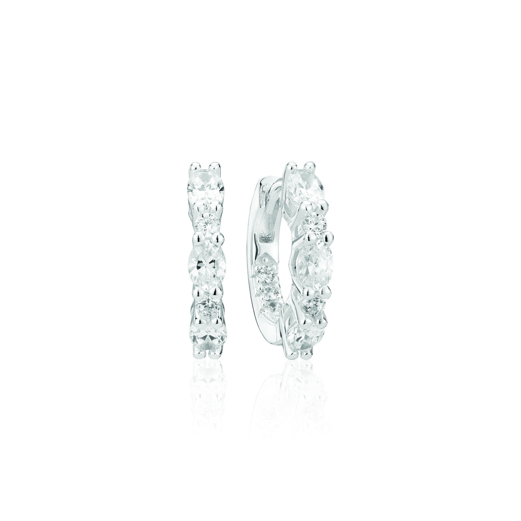 Sif Jakobs Boucles d'oreilles Ellera Ovale SJ-E2412-CZ