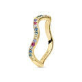 Sif Jakobs Bague Ellera Waves SJ-R3869-XCZ-YG