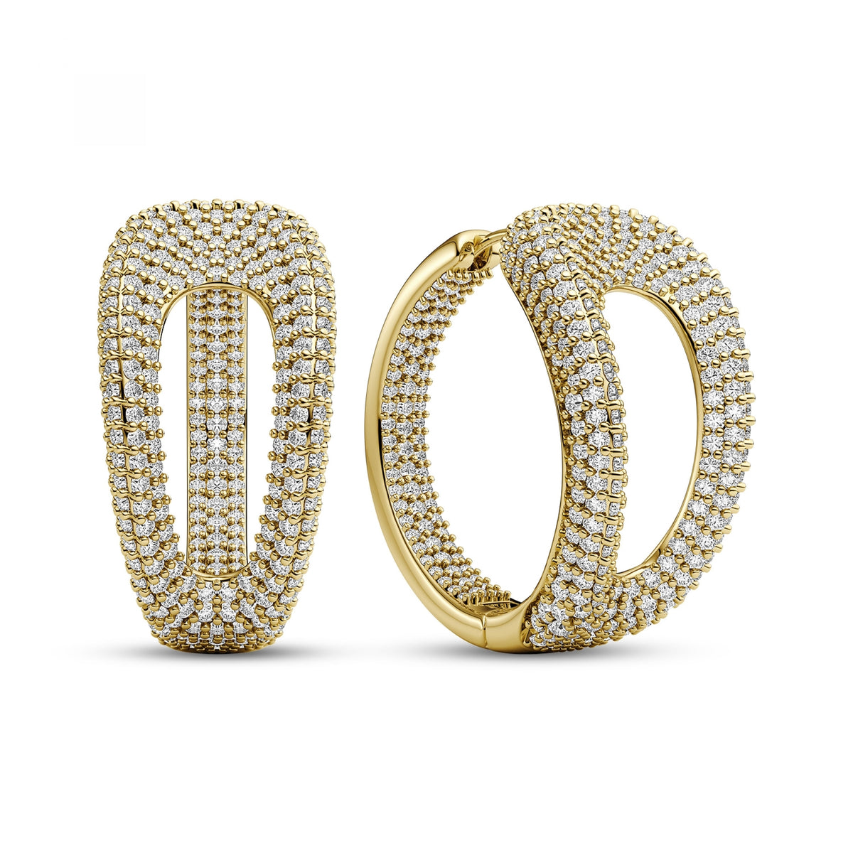 Sif Jakobs Boucles d'oreilles Borsa SJ-E2626-CZ-YG