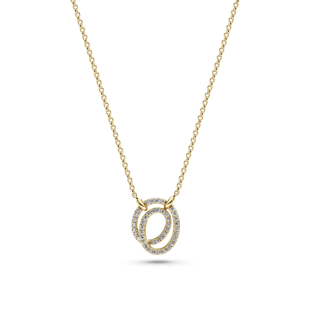 Sif Jakobs Collier Spirale SJ-N2577-CZ-YG