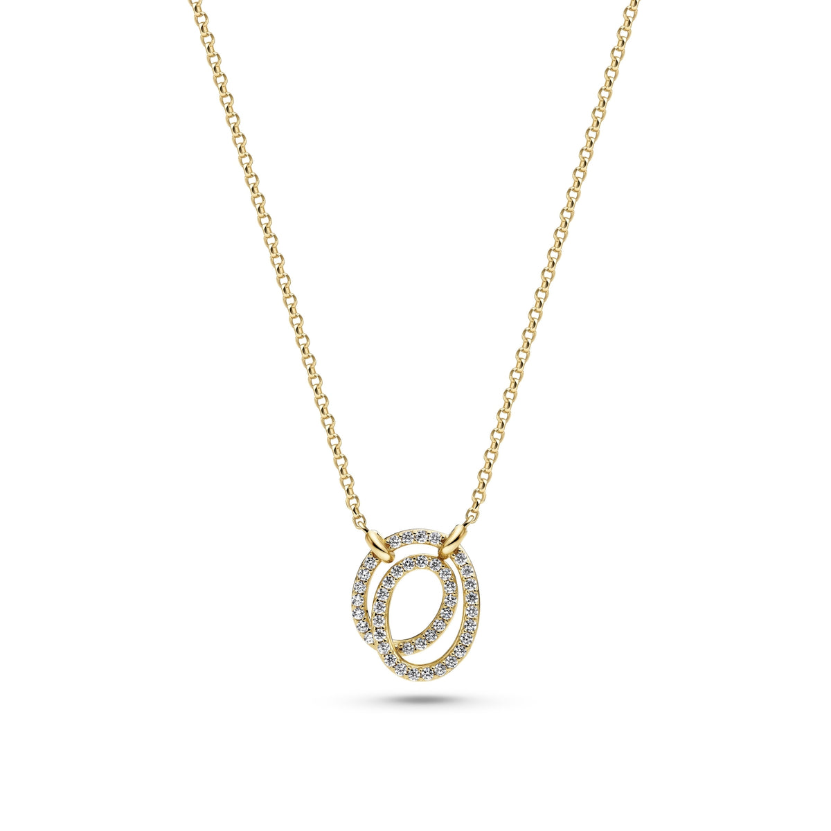 Sif Jakobs Collier Spirale SJ-N2577-CZ-YG