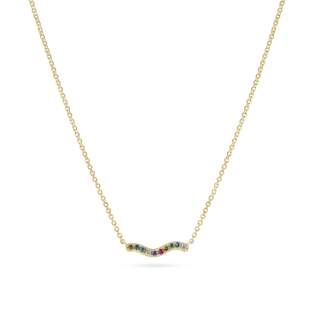 Sif Jakobs Collier Ellera Waves SJ-N3859-XCZ-YG