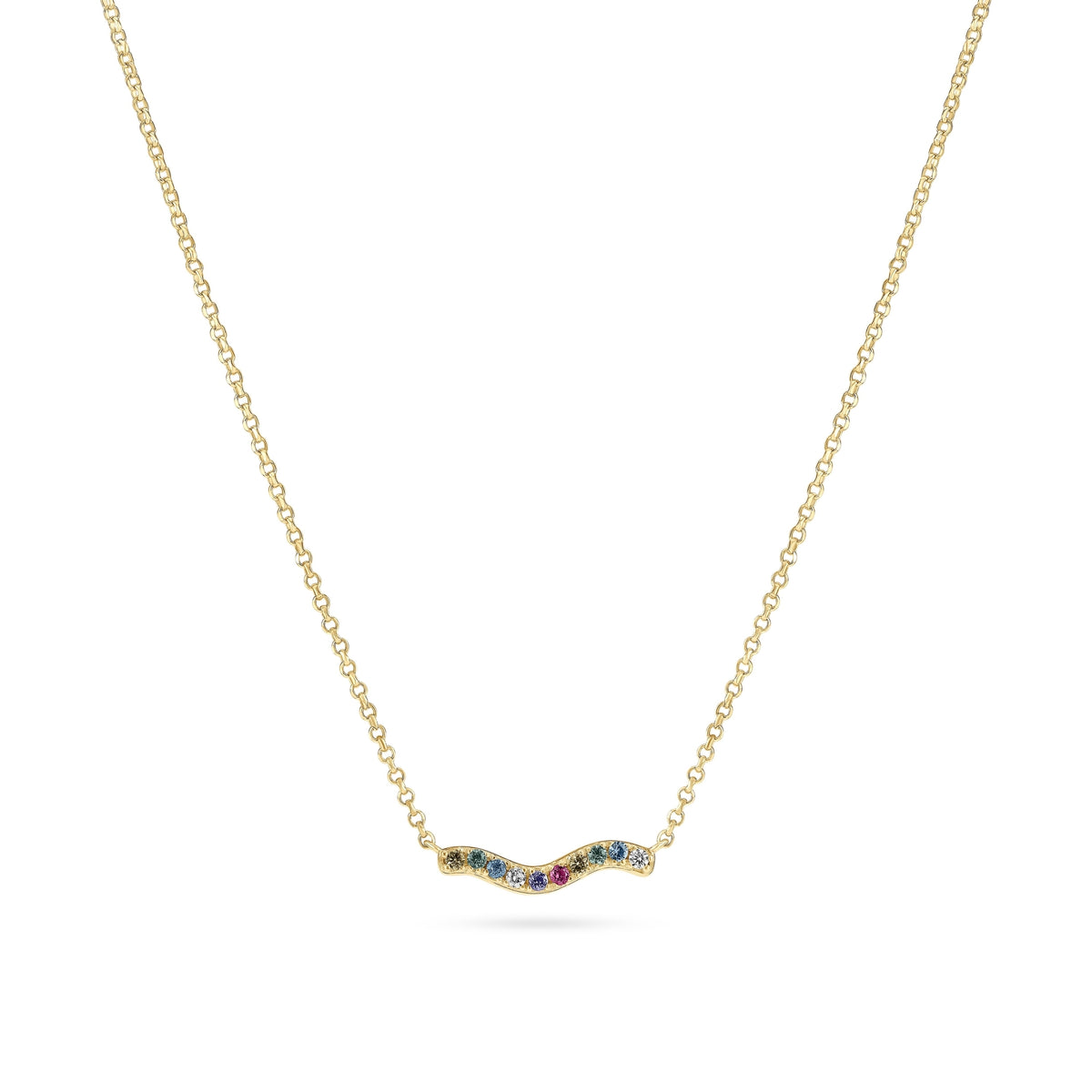 Sif Jakobs Collier Ellera Waves SJ-N3859-XCZ-YG
