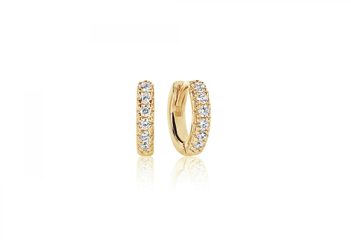 Sif Jakobs Boucles d'oreilles Ellera SJ-E1066-CZ-YG