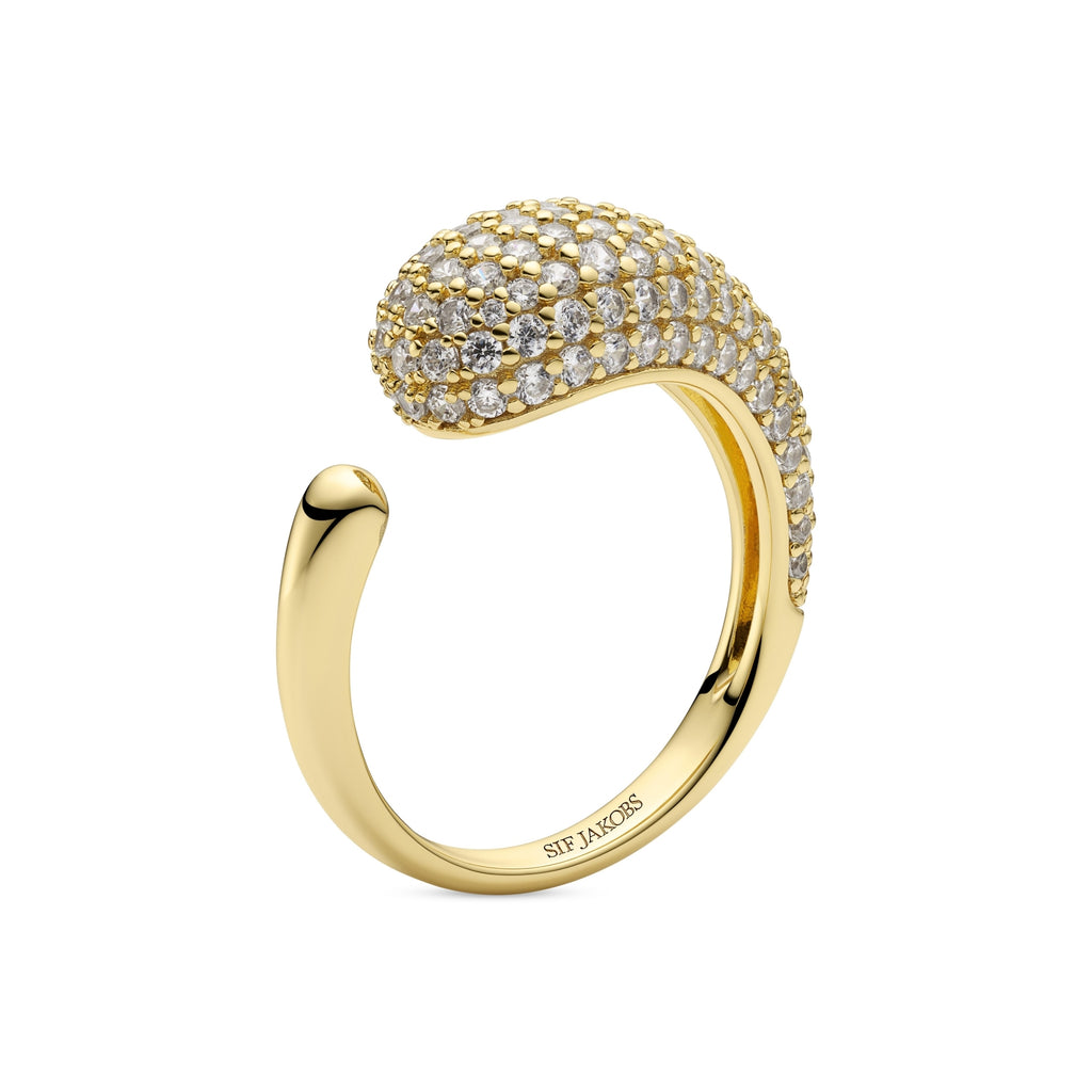 Sif Jakobs Bague Goccia SJ-R2753-CZ-YG