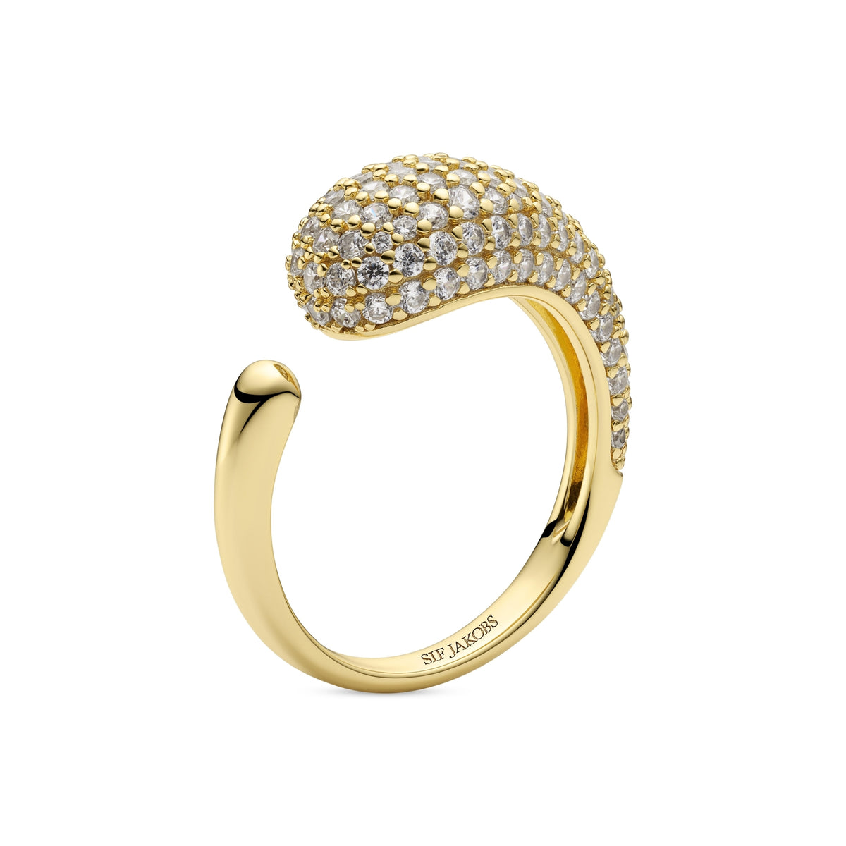 Sif Jakobs Bague Goccia SJ-R2753-CZ-YG
