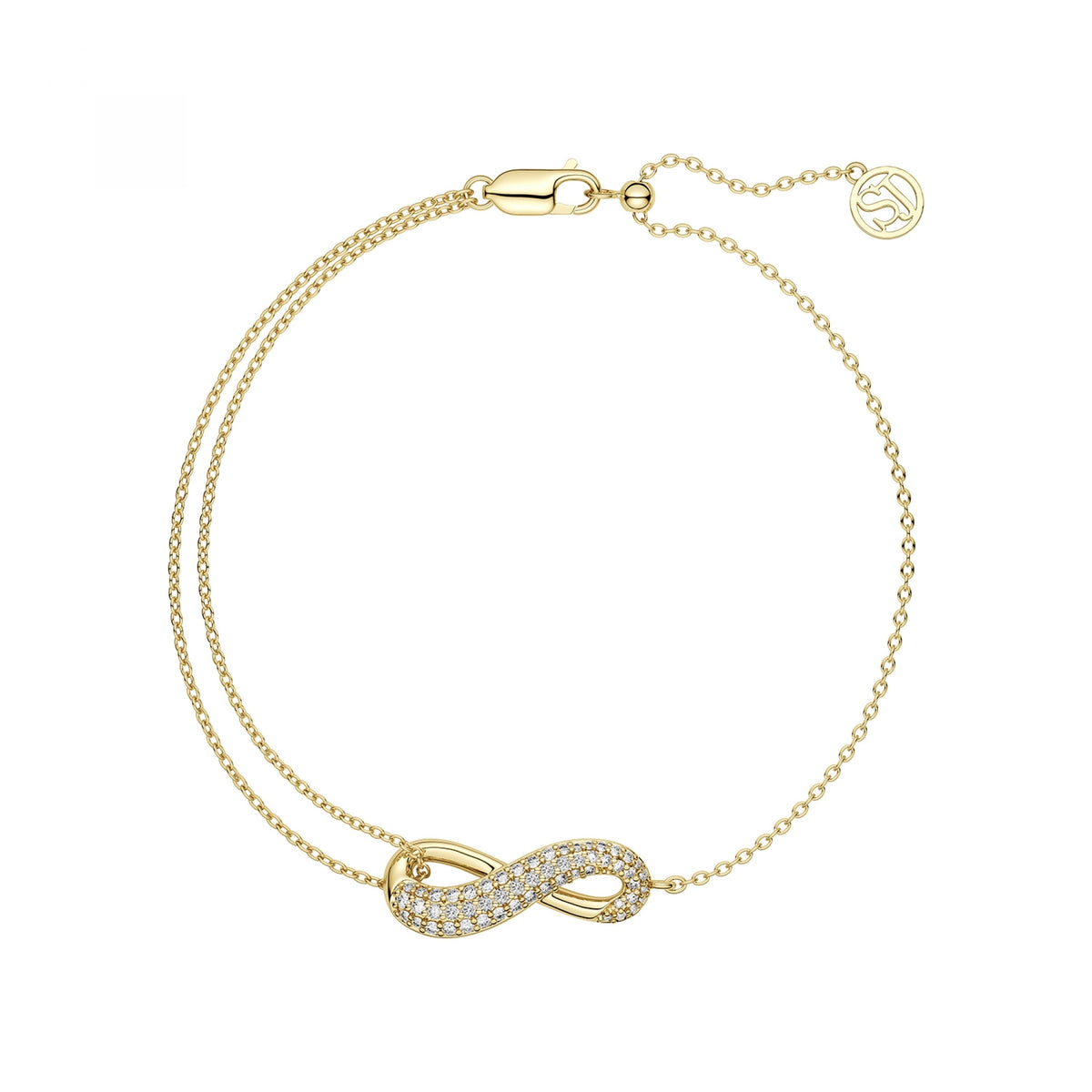 Sif Jakobs Bracelet Infinito SJ-B2871-CZ-YG