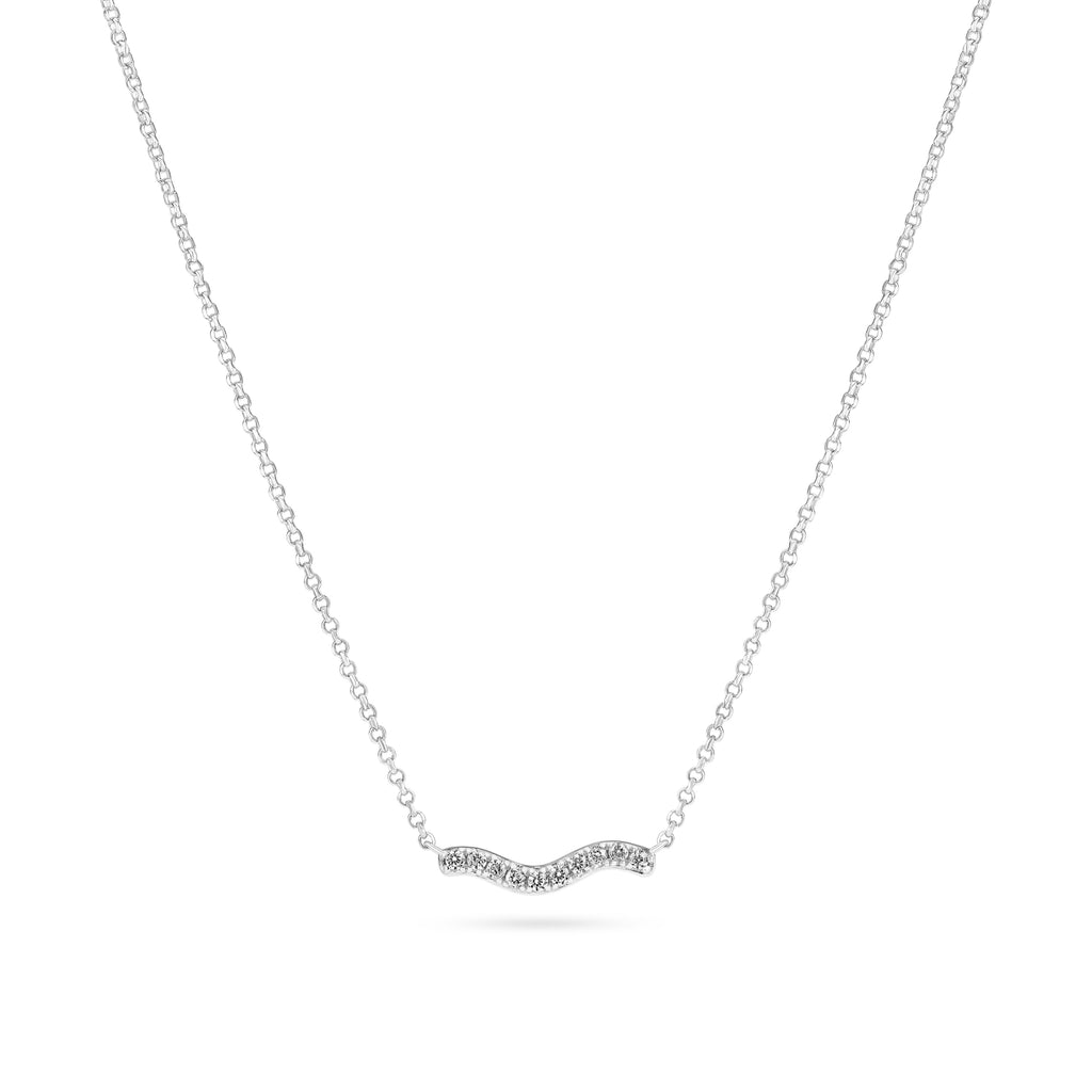Sif Jakobs Collier Ellera Waves SJ-N3859-CZ-YG