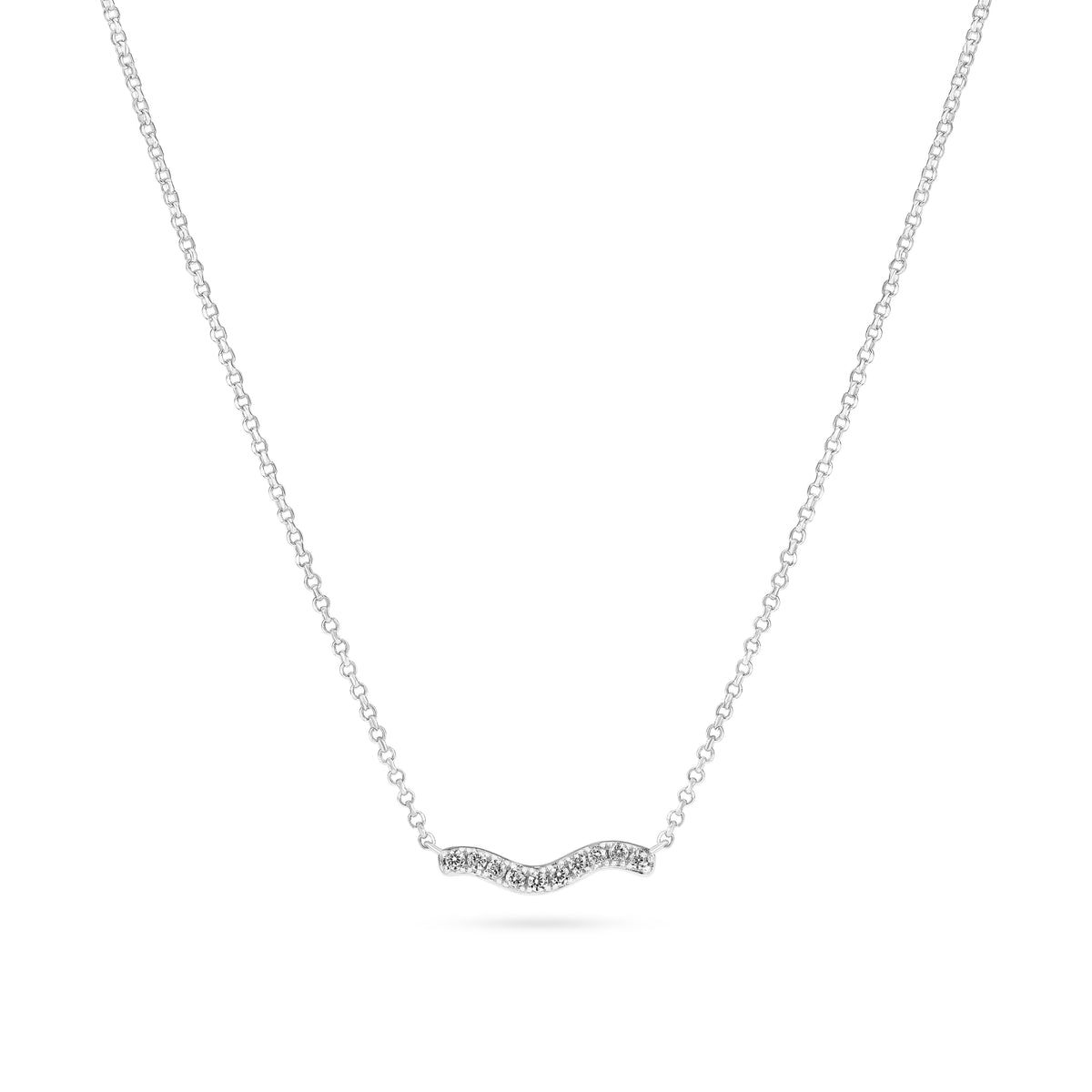 Sif Jakobs Collier Ellera Waves SJ-N3859-CZ-YG