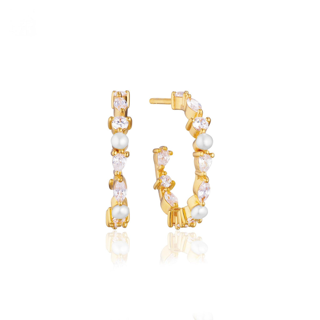 Sif Jakobs Boucles d'oreilles Adria SJ-E12235-PCZ-YG