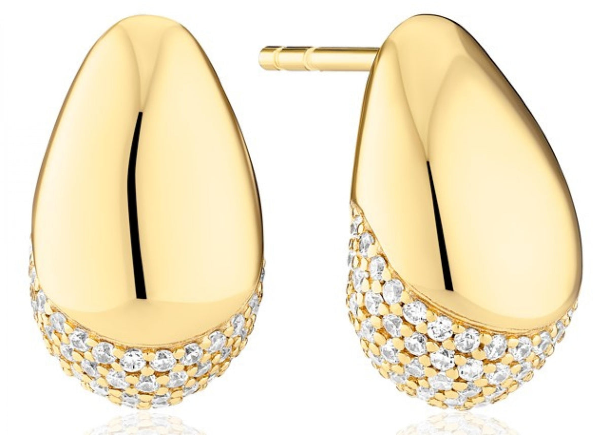 Sif Jakobs Boucles d'oreilles Goccia SJ-E2479-CZ-YG