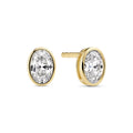 Sif Jakobs Boucles d'oreilles Sardinien & Sasso SJ-E2795-CZ-YG