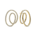 Sif Jakobs Boucles d'oreilles Spirale SJ-E2599-CZ-YG