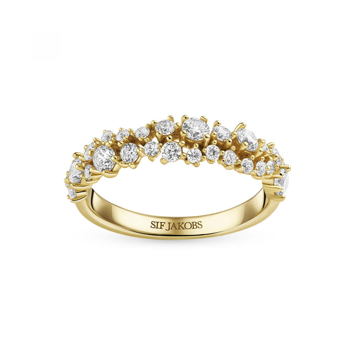 Sif Jakobs Bague Cristallo SJ-R2493-CZ-YG