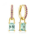 Sif Jakobs Boucles d'oreilles Roccanova SJ-E42253-TQPK-YG