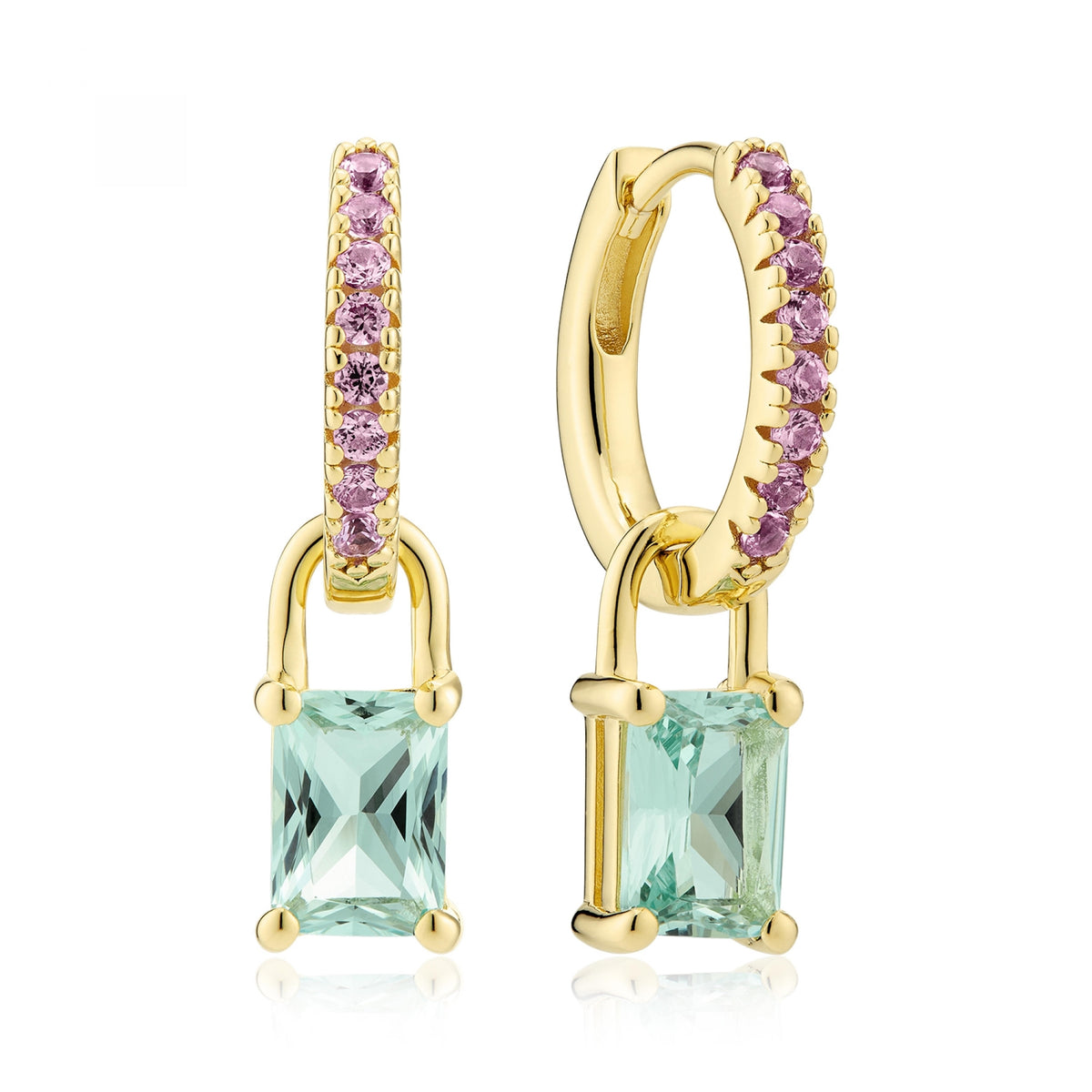 Sif Jakobs Boucles d'oreilles Roccanova SJ-E42253-TQPK-YG