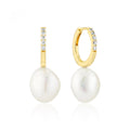 Sif Jakobs Boucles d'oreilles Padua SJ-E2443-PCZ-YG