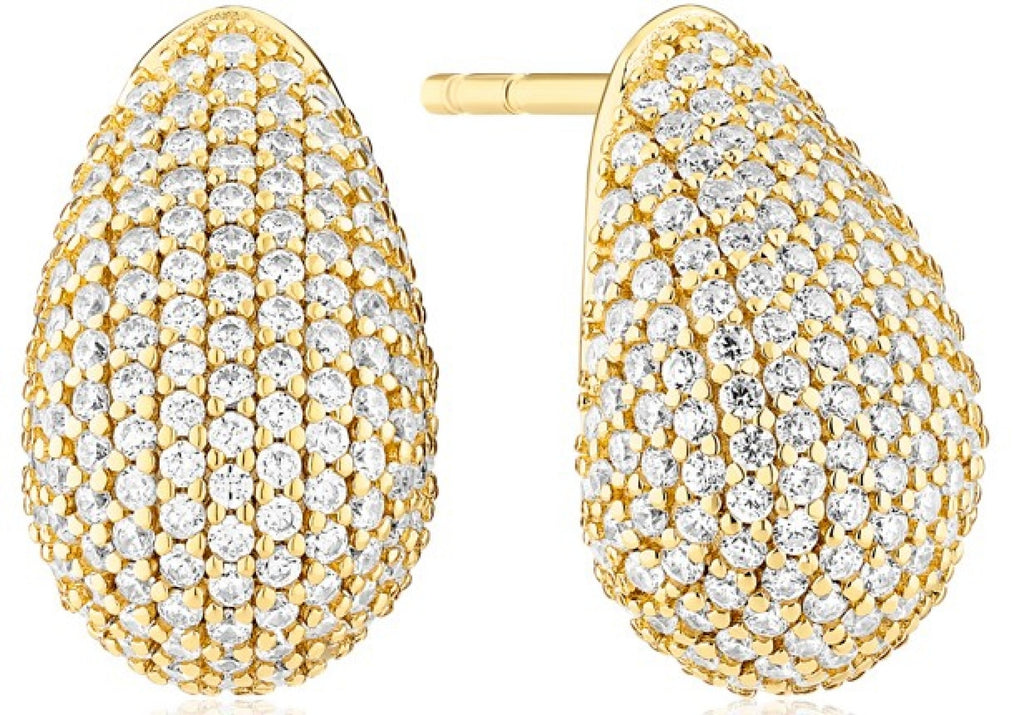 Sif Jakobs Boucles d'oreilles Goccia SJ-E2480-CZ-YG