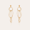 GAS Bijoux Boucles d'oreilles Torsade Multi petit modèle ATORSADE/MULTI/OPM