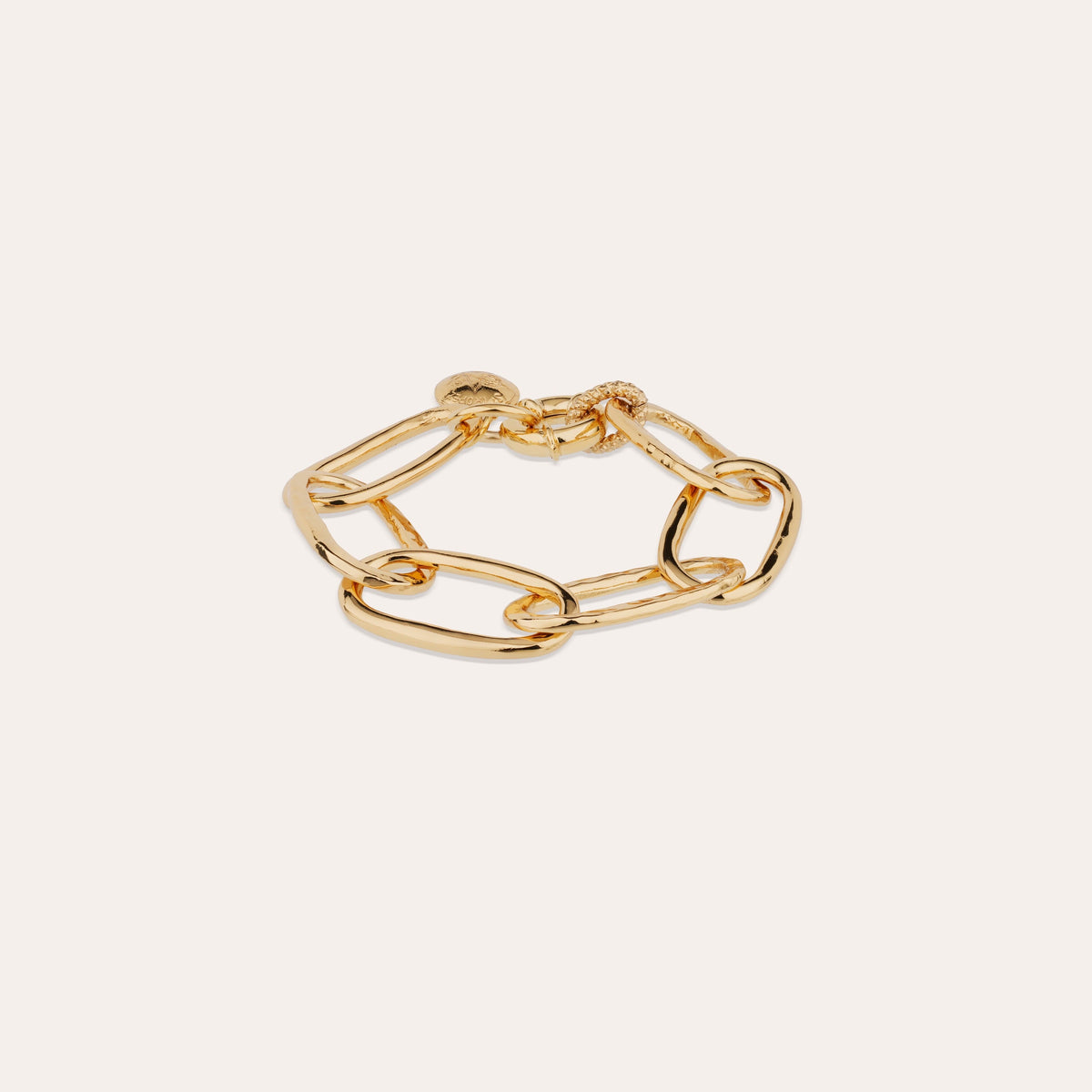 GAS Bijoux Bracelet Maille Ovale grand modèle BMAILLE/OVALE/GM/O