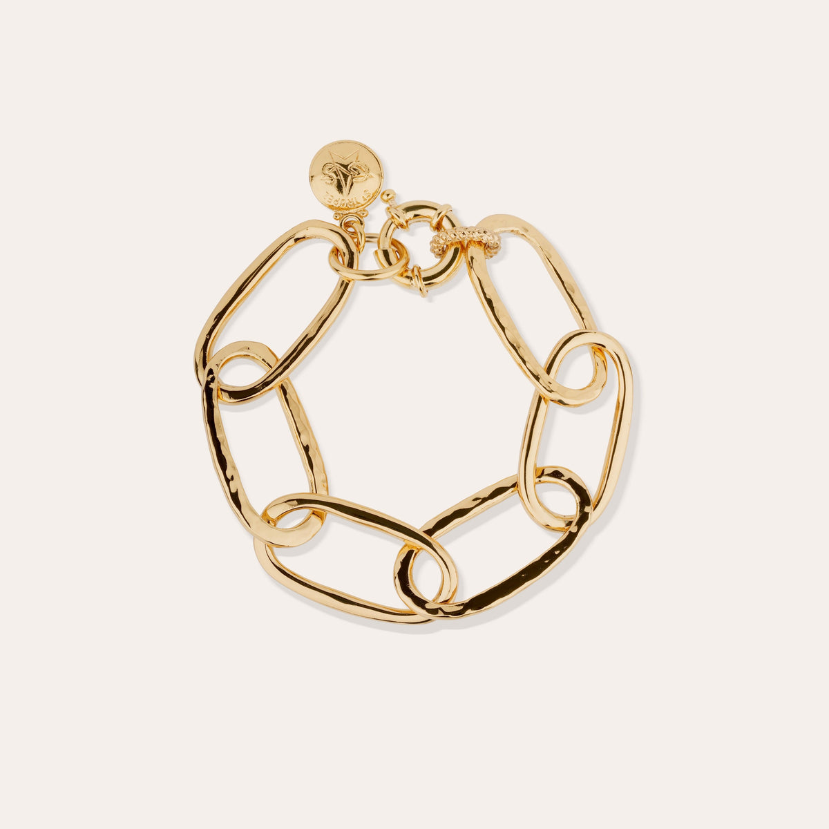 GAS Bijoux Bracelet Maille Ovale grand modèle BMAILLE/OVALE/GM/O