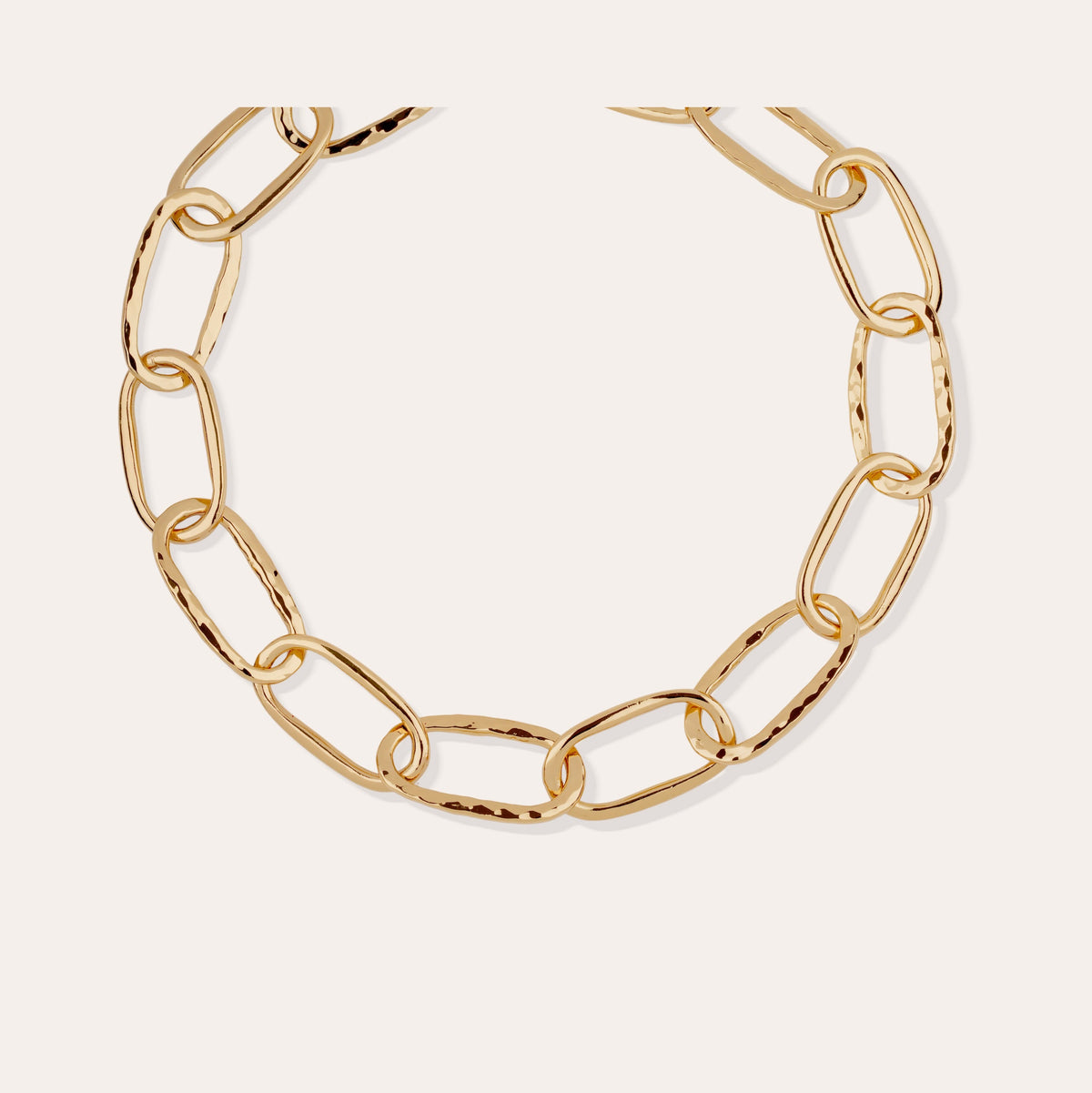 GAS Bijoux Collier Maille Ovale grand modèle CMAILLE/OVALE/GM/O