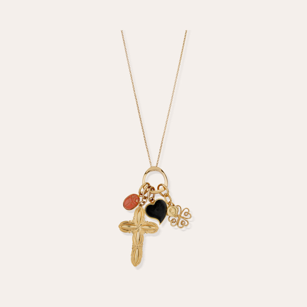 GAS Bijoux Sautoir Suerte charms FSUERTE/CHARMS/O