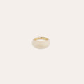 GAS Bijoux Bague Selva grand modèle Ivoire GSELVA/GM/O/T