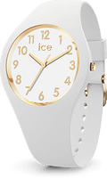 ICE glam - White Gold - Numbers - Small - 3H — Ice-Watch