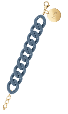 ICE - Jewellery - Chain bracelet - Blue horizon - Gold — Ice-Watch