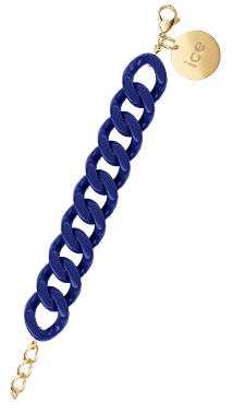 ICE - Jewellery - Chain bracelet - Lazuli blue - Gold — Ice-Watch