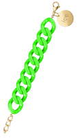ICE - Jewellery - Chain bracelet - Flashy green - Gold — Ice-Watch