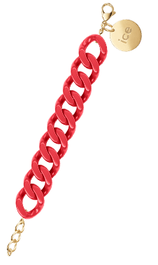 ICE - Jewellery - Chain bracelet - Red passion - Gold — Ice-Watch