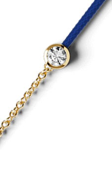 ICE - Jewellery - Diamond bracelet - Half chain - Dark blue — Ice-Watch