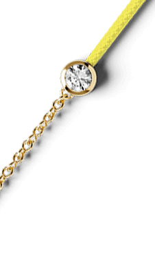 ICE - Jewellery - Diamond bracelet - Half chain - Yellow — Ice-Watch