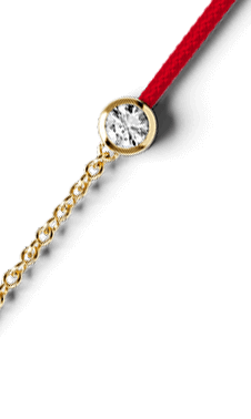 ICE - Jewellery - Diamond bracelet - Half chain - Red — Ice-Watch