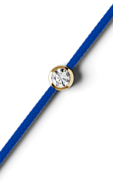 ICE - Jewellery - Diamond bracelet - Cord - Lazuli blue — Ice-Watch