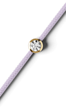 ICE - Jewellery - Diamond bracelet - Cord - Lilac — Ice-Watch
