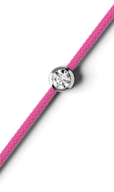 ICE - Jewellery - Diamond bracelet - Cord - Pink KID — Ice-Watch