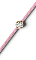 ICE - Jewellery - Diamond bracelet - Cord - Light pink KID — Ice-Watch