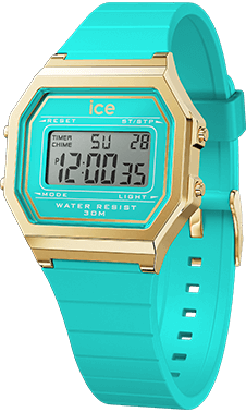 ICE digit retro - Blue curacao - Small — Ice-Watch