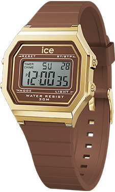 ICE digit retro - Brown cappuccino - Small — Ice-Watch