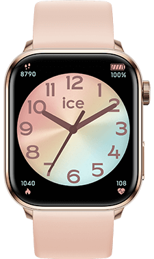 ICE smart 2.0 - Rose gold - Nude - 1.96 AMOLED — Ice-Watch