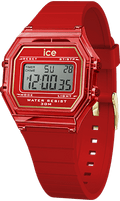 ICE digit retro - Red passion - Clear - Small — Ice-Watch