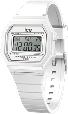 ICE digit retro - White - Small — Ice-Watch