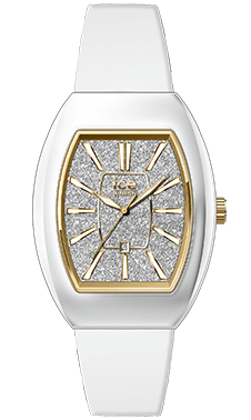 ICE boliday - Dome - White glitter gold - Small - 3H+D — Ice-Watch