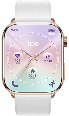 ICE smart 3.0 - Rose gold - White - 1.78 AMOLED - GPS — Ice-Watch